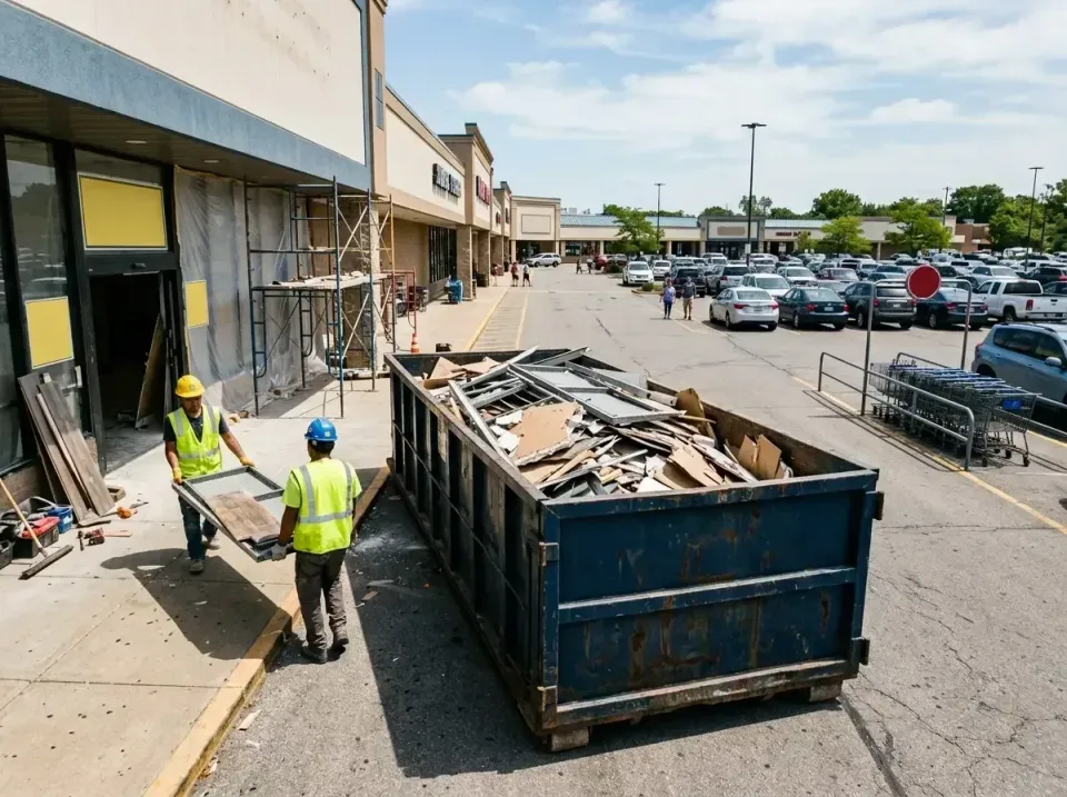 retail-store-renovation-debris-003 — frequently asked questions, Roll-off Dumpster Rentals in Overland, MO